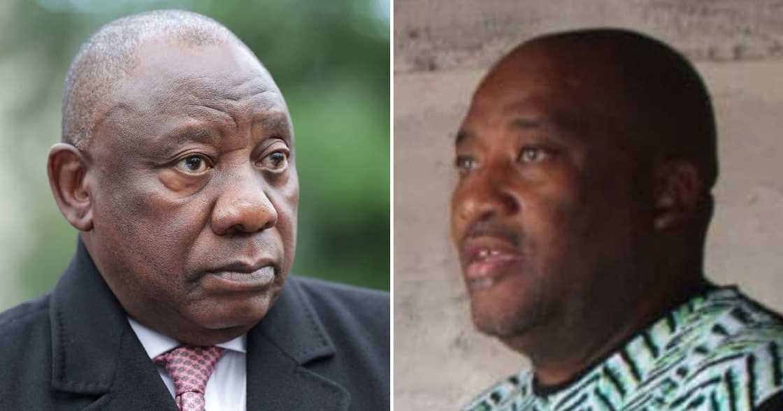 Cyril Ramaphosa_Gayton Mckenzie Cyril Ramaphosa_Gayton Mckenzie