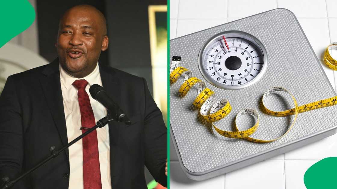 Gayton McKenzie shared his weight loss journey Gayton McKenzie shared his weight loss journey