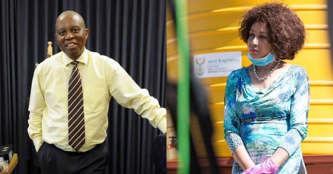 Lindiwe Sisulu Defends Cuban Engineers, Herman Mashaba Unimpressed Lindiwe Sisulu Defends Cuban Engineers, Herman Mashaba Unimpressed