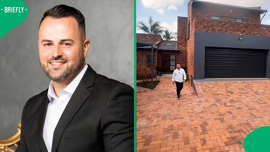 A property specialist showcased a R3 million home in Bassonia, Johannesburg, that has a solar-heated pool and modern features. A property specialist showcased a R3 million home in Bassonia, Johannesburg, that has a solar-heated pool and modern features.
