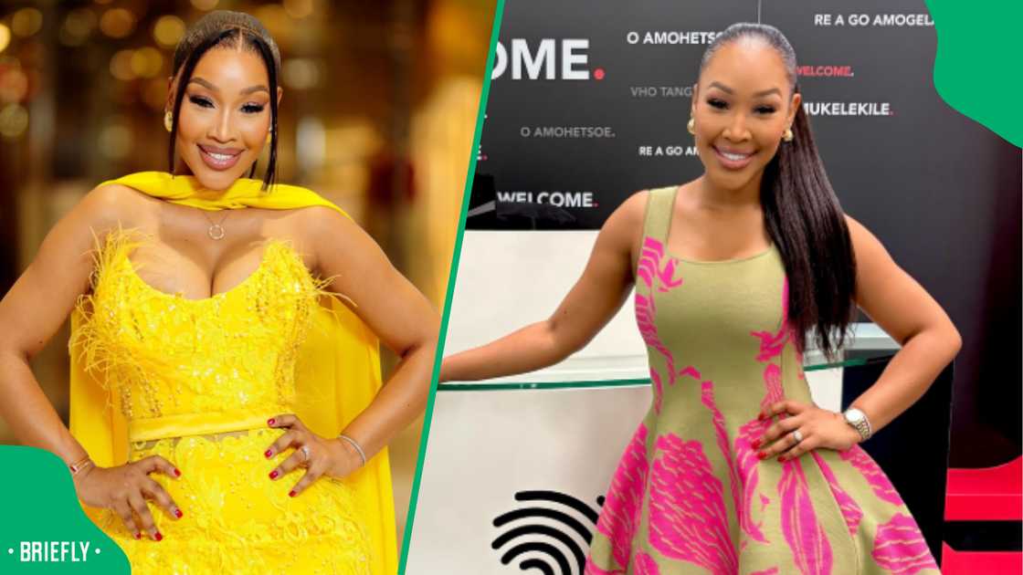 Netizens reacted to Mpumi Mops' birthday celebration Netizens reacted to Mpumi Mops' birthday celebration