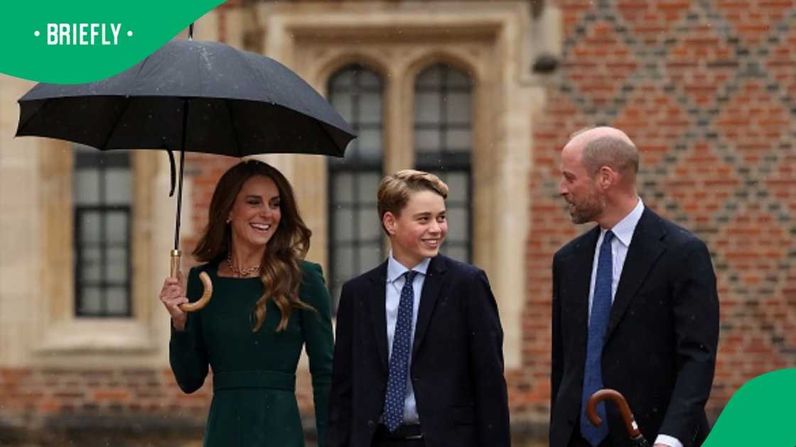 Prince George starts school at Eton College