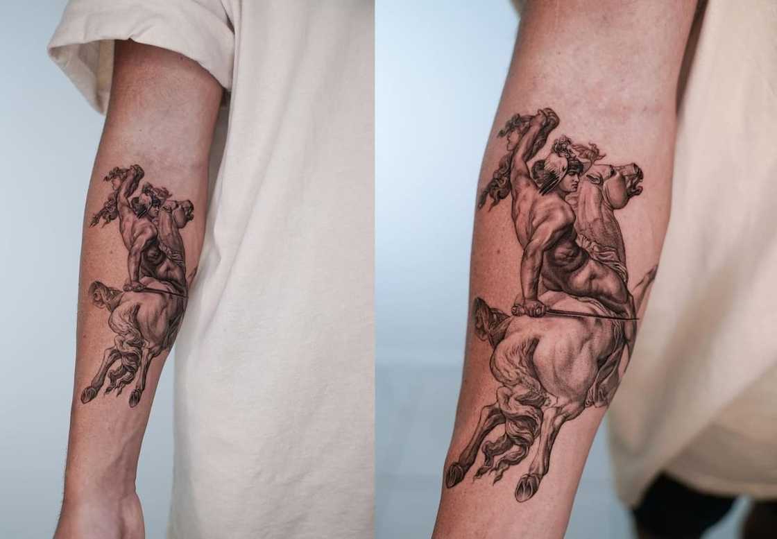 Perseus tattoo Perseus tattoo