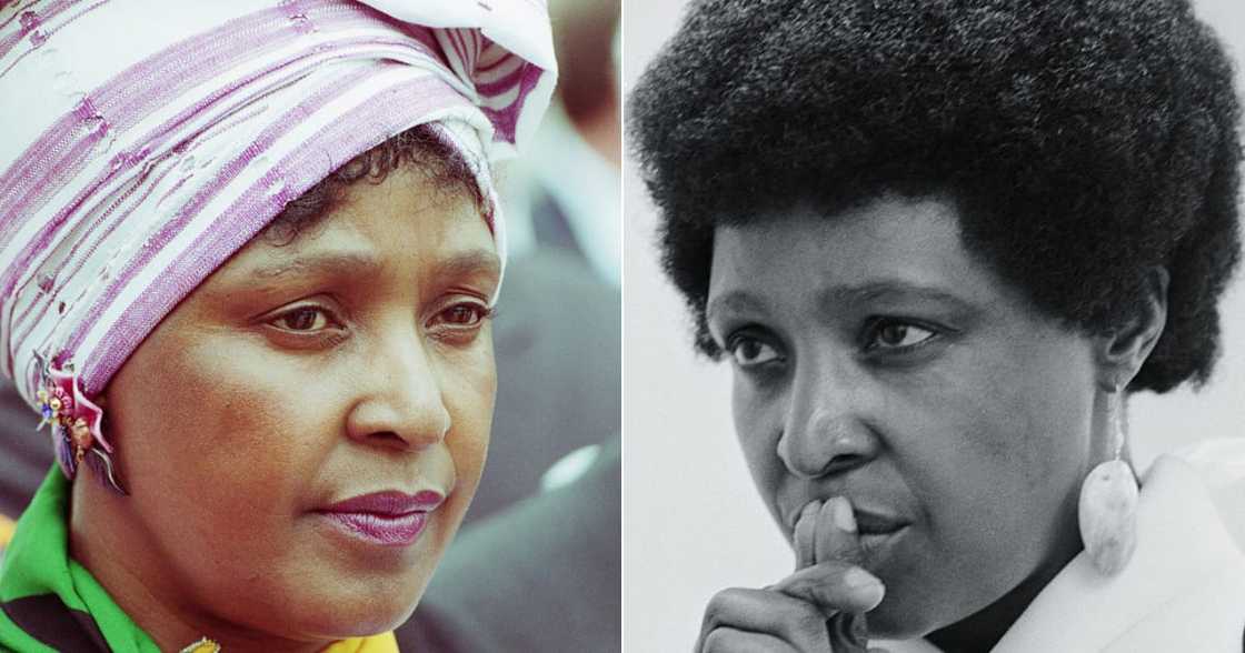 Winnie Mandela, Picture, High Heels, Twitter reactions, Water, Bucket