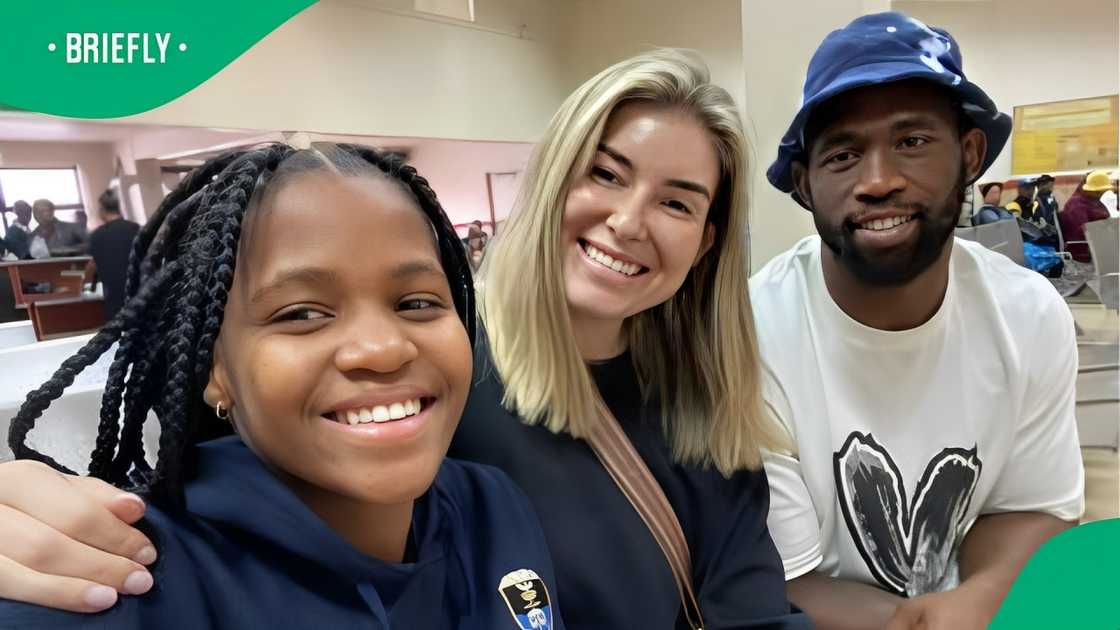 Rachel Kolisi praised for parenting Siya's siblings