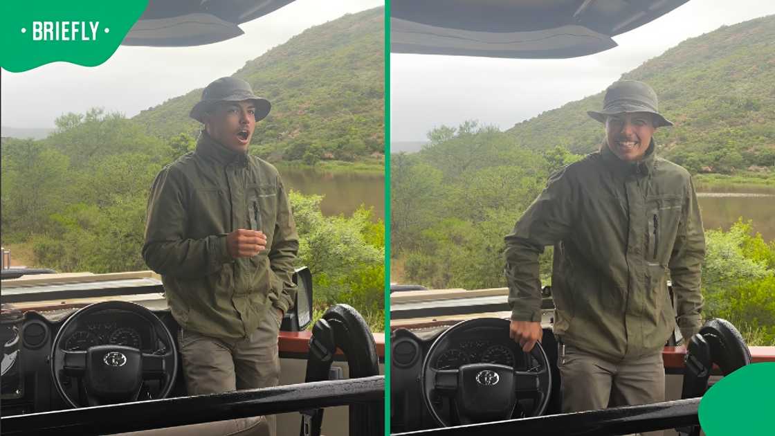 SA safari guide stuns tourists with perfect African animal sounds SA safari guide stuns tourists with perfect African animal sounds