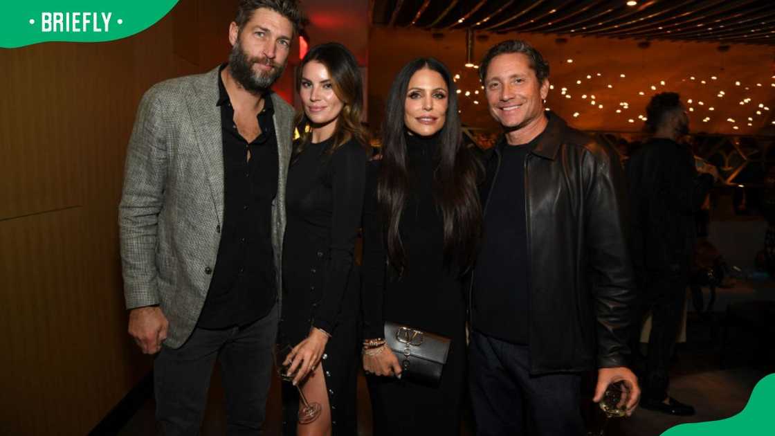 Jay Cutler, Samantha Robertson, Bethenny Frankel and Tom Villante (L-R) during the 2024 premiere of Yellowstone in New York City Jay Cutler, Samantha Robertson, Bethenny Frankel and Tom Villante (L-R) during the 2024 premiere of Yellowstone in New York City