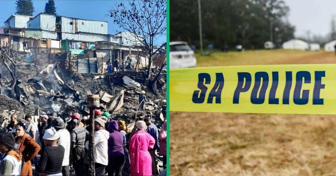 A fire at the Kennedy Road informal settlement burned down over 1 000 homes A fire at the Kennedy Road informal settlement burned down over 1 000 homes