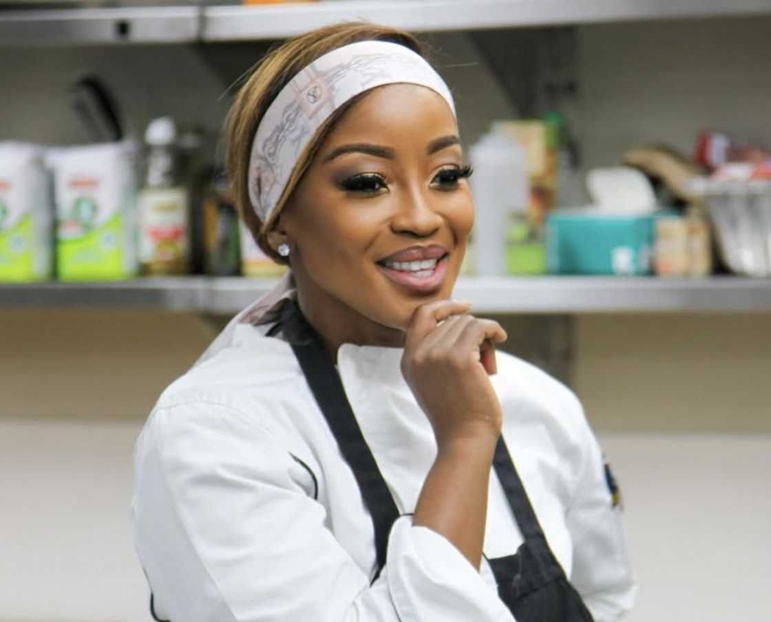 Lorna Maseko showed love to Makazole Mapimpi Lorna Maseko showed love to Makazole Mapimpi