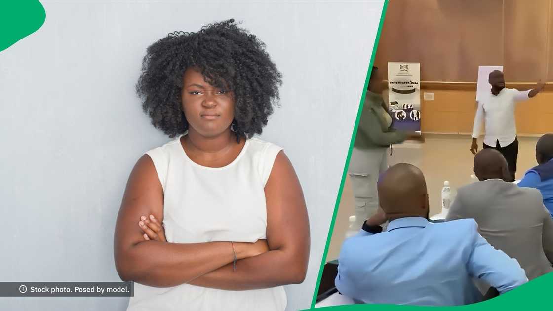 TikTok users were shocked to see a wife belittling her husband in front of a woman TikTok users were shocked to see a wife belittling her husband in front of a woman