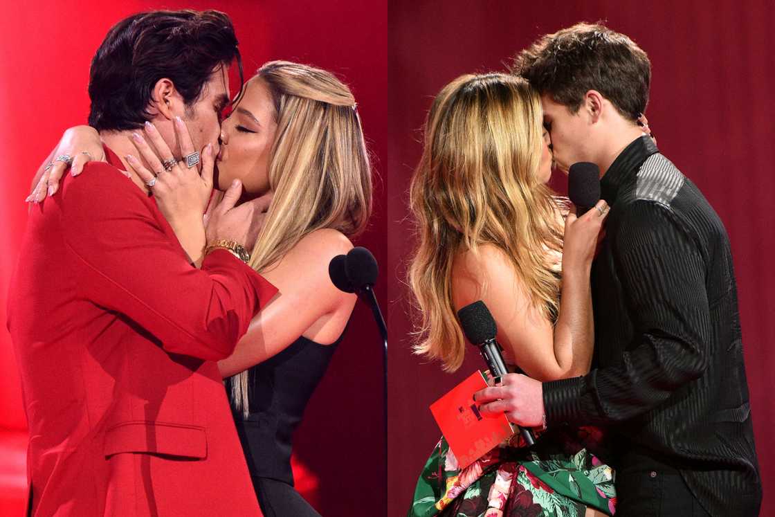 Addison Rae kissed her "He's All That" co-star Tanner Buchanan Addison Rae kissed her "He's All That" co-star Tanner Buchanan