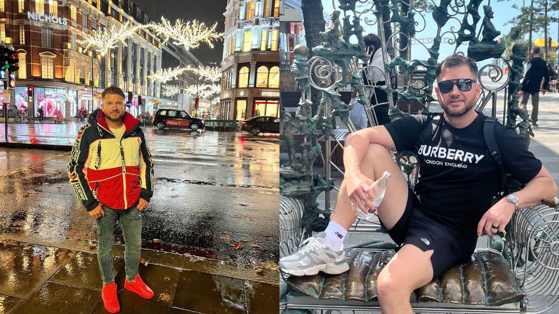 Malcolm Wentzel on the street and sited on a metal chair in an all-black outfit Malcolm Wentzel on the street and sited on a metal chair in an all-black outfit