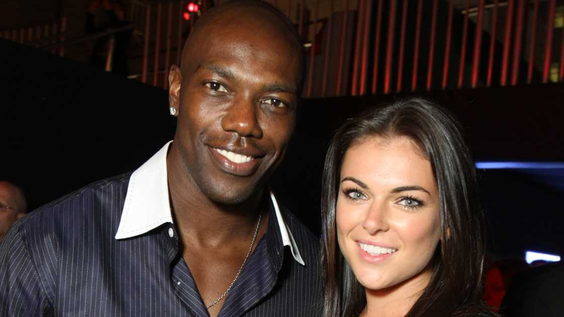 Terrell Owens and Serinda Swan at the Premiere Party of Columbia Pictures' "Hancock" in Hollywood, CA.