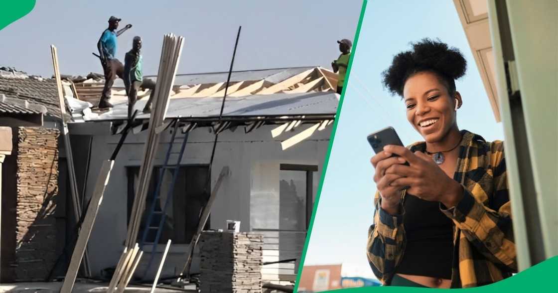 A video captured men who were on a construction site having a ball. A video captured men who were on a construction site having a ball.