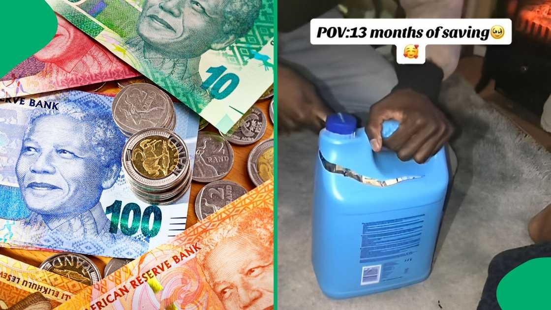A man shared how much he saved in 13 months. A man shared how much he saved in 13 months.
