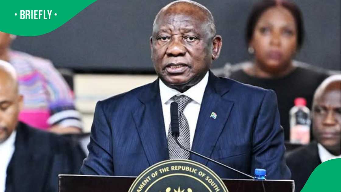Mzansi president, Cyril Ramaphosa Mzansi president, Cyril Ramaphosa