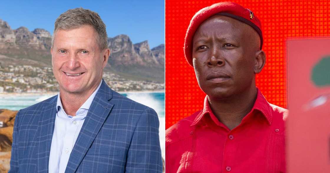 FF Plus's Paul Jacobson, Social Media Post, Facebook, Julius Malema, EFF