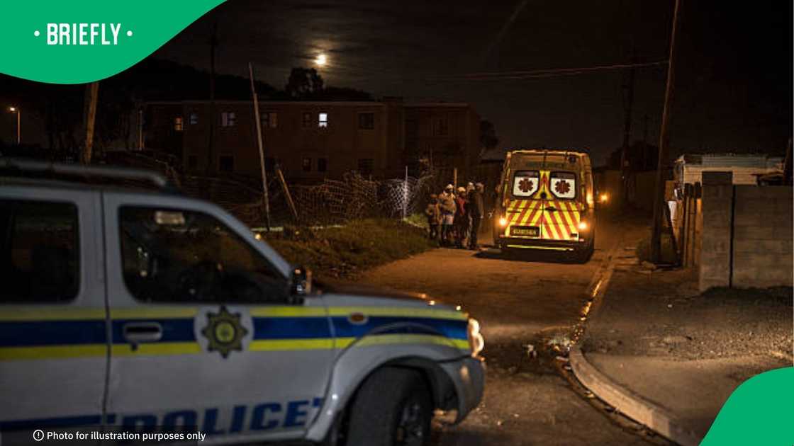 SAPS murder scene SAPS murder scene