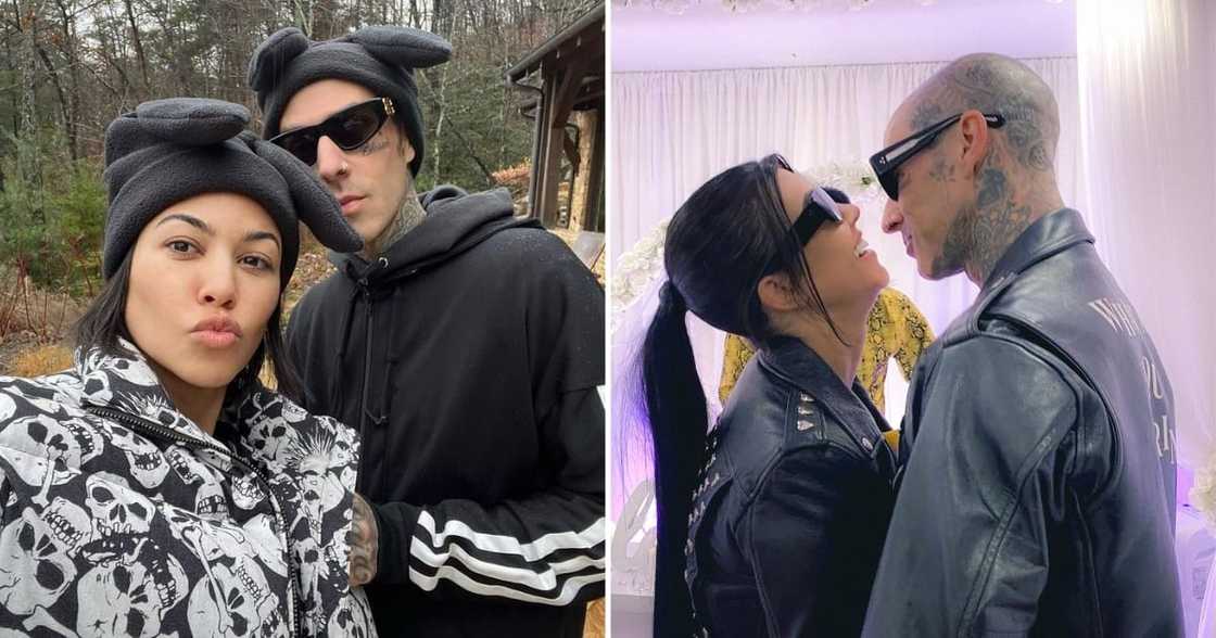 Kourtney Kardashian and Travis Barker expecting 1st child together