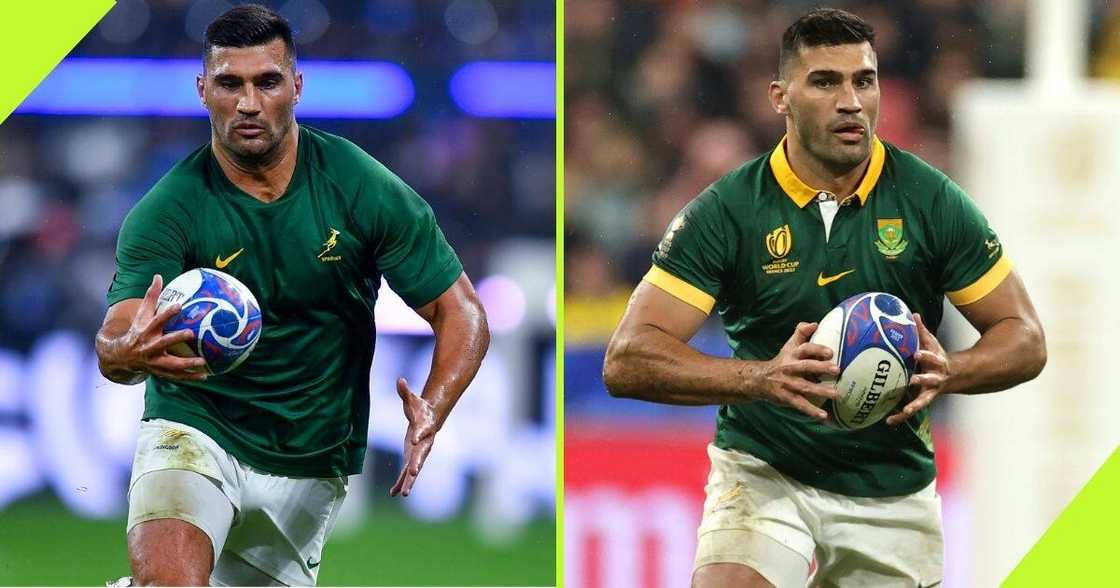 Damian de Allende will break a record on Saturday. Damian de Allende will break a record on Saturday.