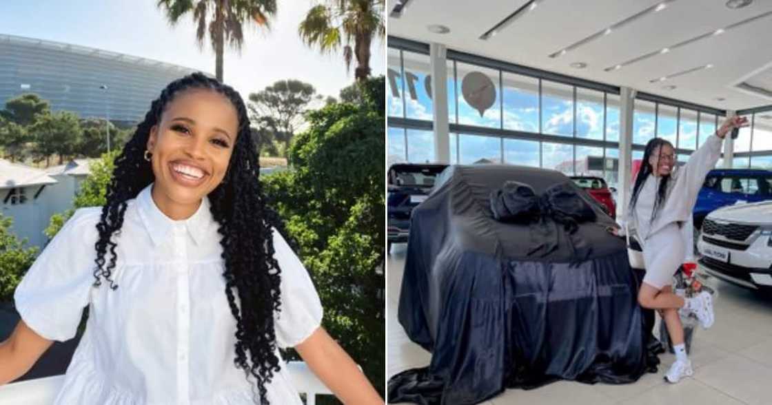 Woman, lady, Mzansi, car, social media Woman, lady, Mzansi, car, social media