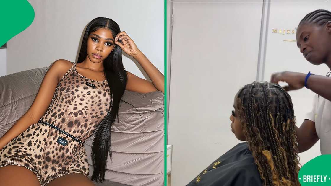 The woman did braids worth R4500 and a scalp treatment costing R1050