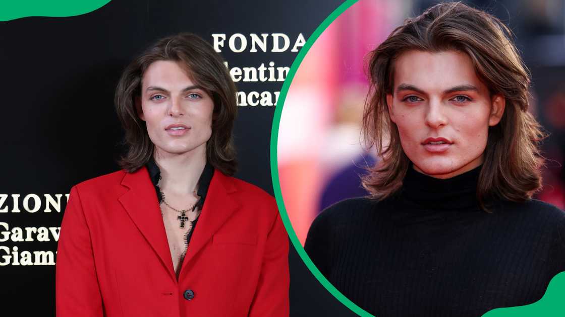 Damian Hurley attends the "Orizzonti | Rosso" Exhibition Opening Dinner at Palazzo Barberini, and he attends the Elton John: Never Too Late European debut Damian Hurley attends the "Orizzonti | Rosso" Exhibition Opening Dinner at Palazzo Barberini, and he attends the Elton John: Never Too Late European debut