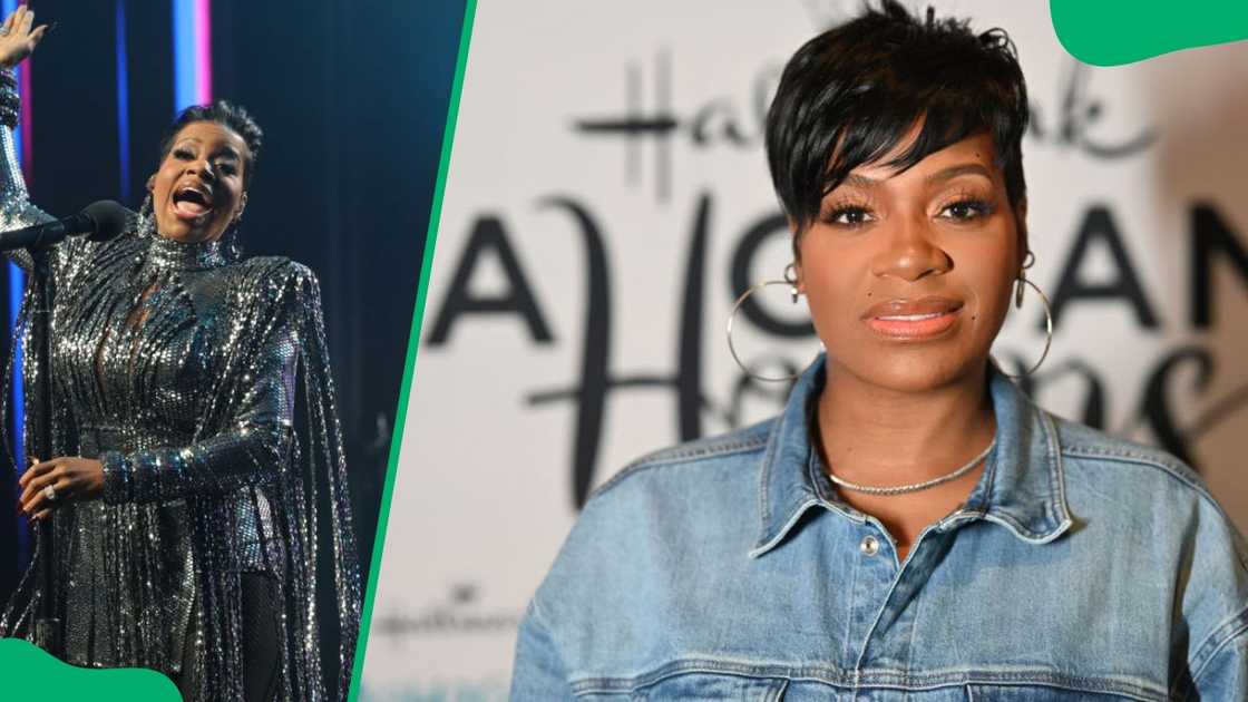 Fantasia at the 2024 HBCU Honors (L). The actress at the Hallmark Mahogany Honors Brunch in 2024 (R)