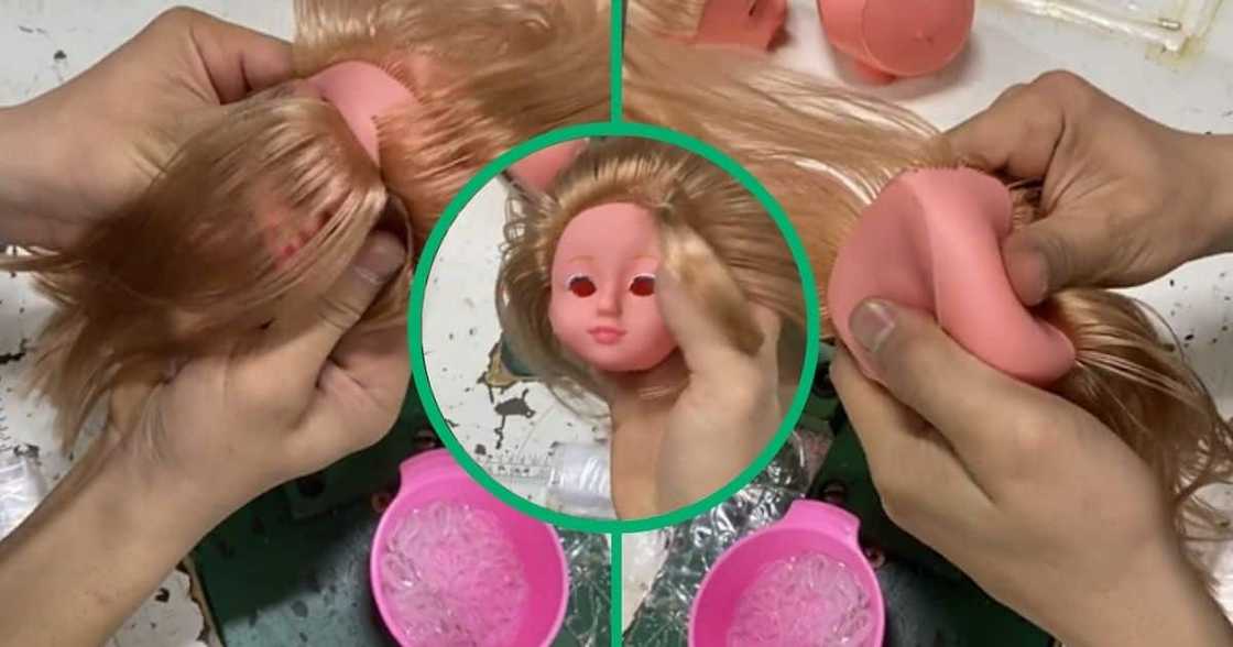 TiKTok video shows how dolls get ahir