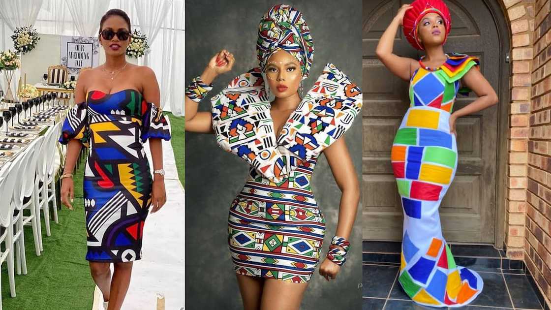 Modern Ndebele traditional attire for ladies Modern Ndebele traditional attire for ladies