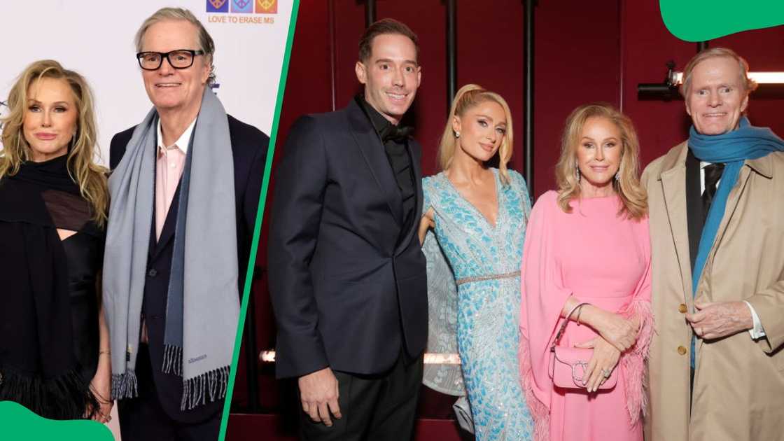 Kathy Hilton and Rick Hilton at the Fairmont Century Plaza in 2024 (L). Carter Reum, Paris Hilton, Kathy Hilton, and Richard Hilton at the 2023 LACMA Art+Film Gala (R) Kathy Hilton and Rick Hilton at the Fairmont Century Plaza in 2024 (L). Carter Reum, Paris Hilton, Kathy Hilton, and Richard Hilton at the 2023 LACMA Art+Film Gala (R)