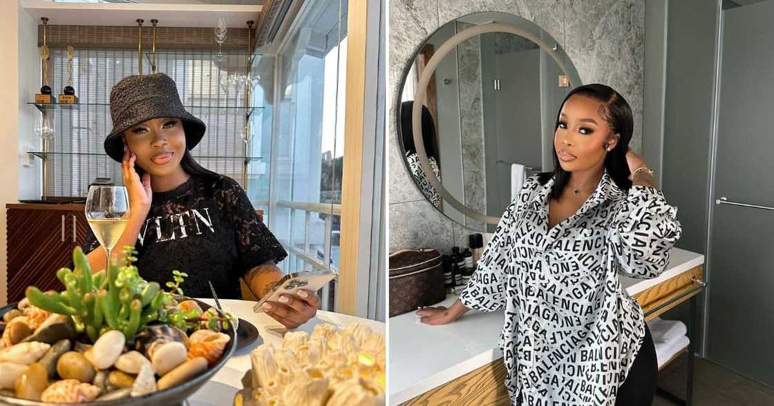 Sithelo Shozi's bbl overshadowed by bizarre outfit Sithelo Shozi's bbl overshadowed by bizarre outfit