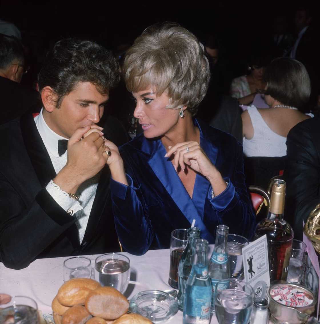Michael Landon and his ex-wife, Marjorie Lynn Noe in Hollywood, California. Michael Landon and his ex-wife, Marjorie Lynn Noe in Hollywood, California.