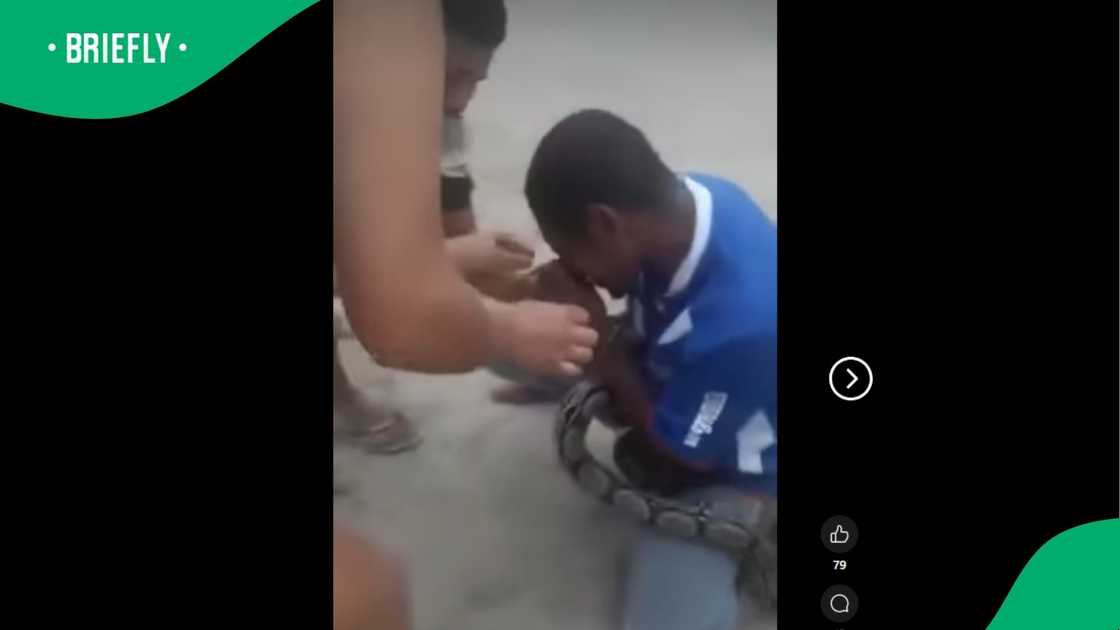 A man's post went viral. A man's post went viral.