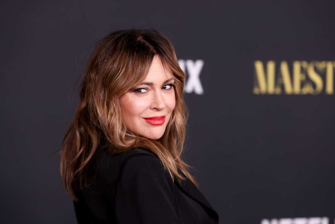 Alyssa Milano in Los Angeles, California.