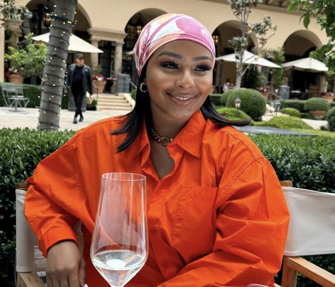 Boity Thulo shared her gym video