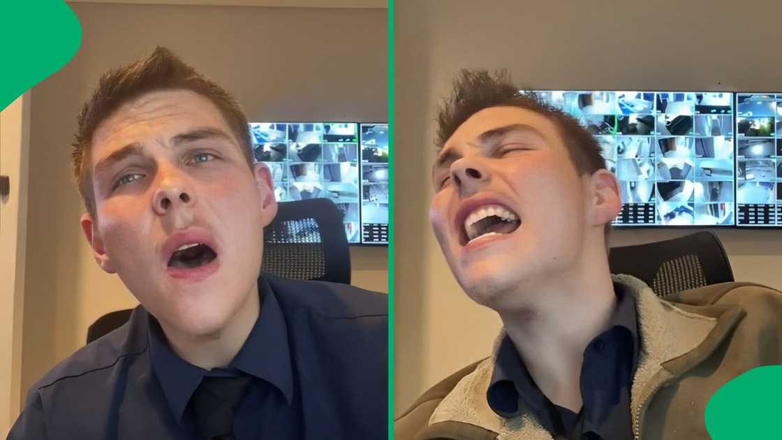 A white man sang Vusi Nova's song Ndikuthandile. A white man sang Vusi Nova's song Ndikuthandile.