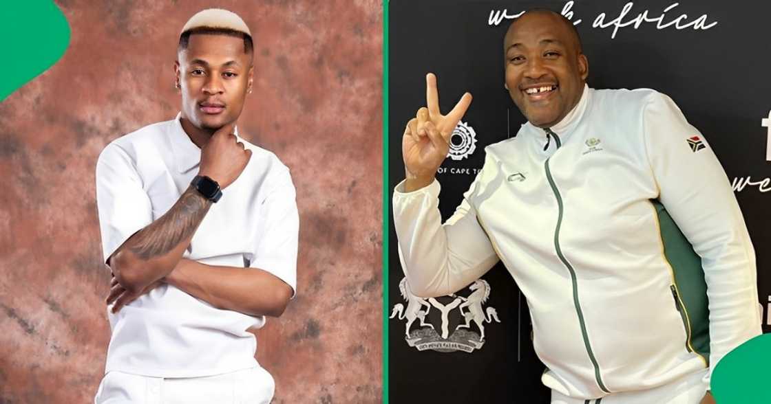 Limpopo Boy danced with minister Gayton McKenzie Limpopo Boy danced with minister Gayton McKenzie