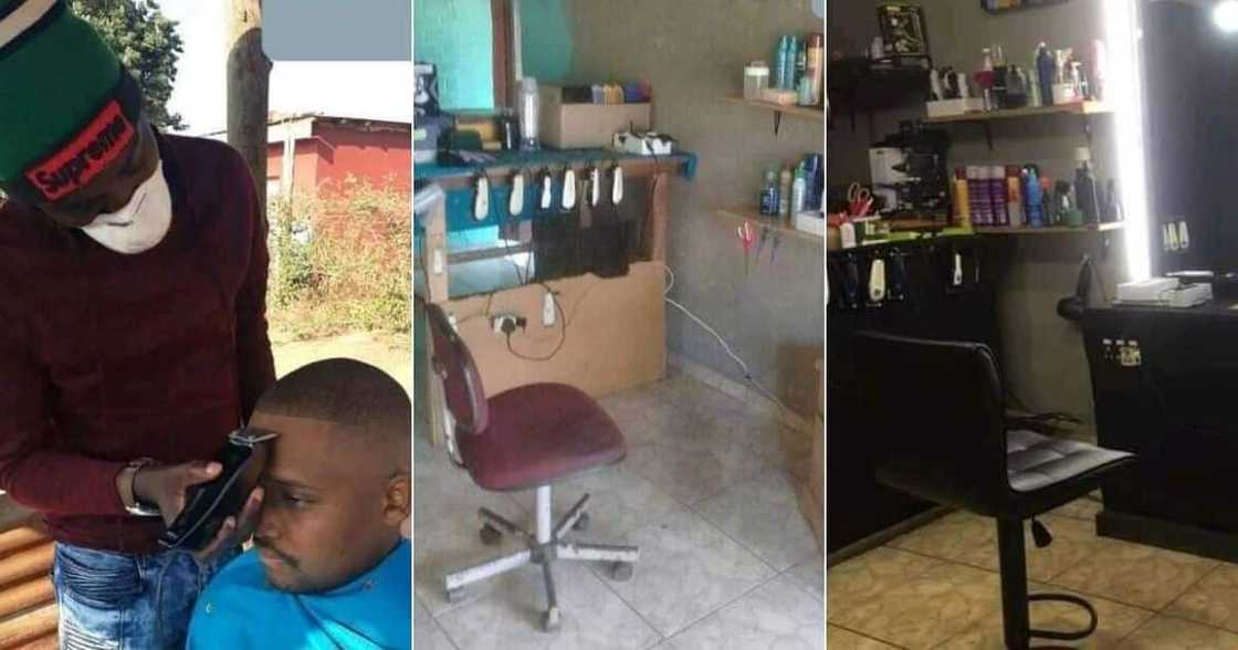 Barber, glow-up, Mzansi, entrepreneur Barber, glow-up, Mzansi, entrepreneur