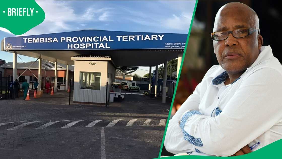 Dr Aaron Motsoaledi weighed in on the looting at Tembisa Hospital