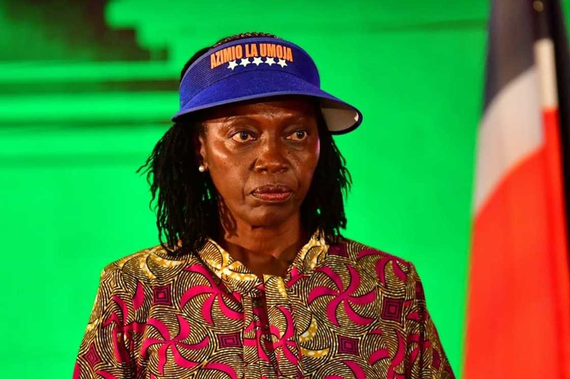 Karua said in a statement that she had filed a petition at the East African Court of Justice Karua said in a statement that she had filed a petition at the East African Court of Justice