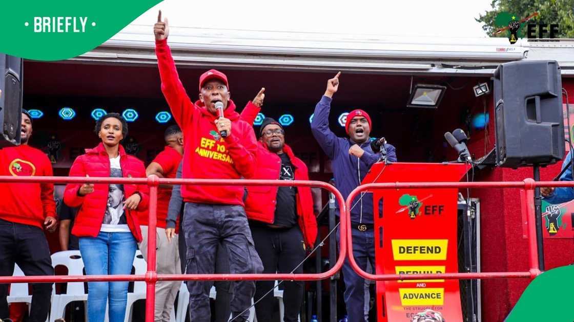 The EFF spokesperson Thembi Msane said the EFF could join the GNU The EFF spokesperson Thembi Msane said the EFF could join the GNU