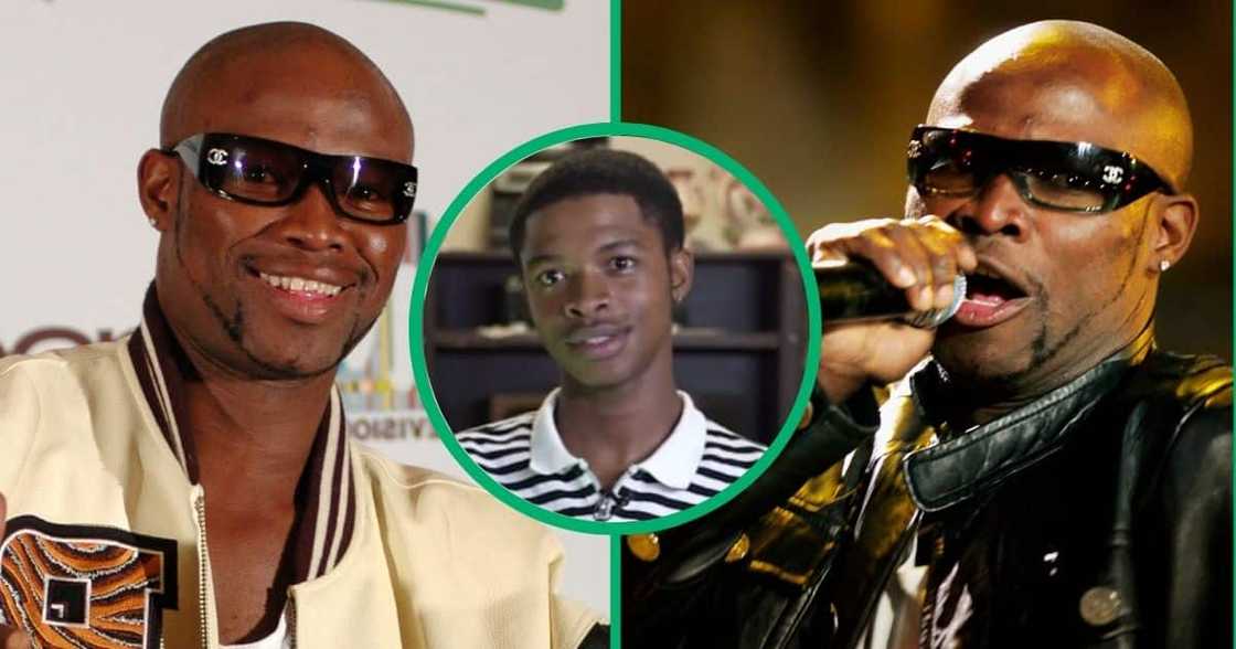 Mandoza's son Tumelo Tshabalala, speaking about his father's legacy on BET Africa. Mandoza's son Tumelo Tshabalala, speaking about his father's legacy on BET Africa.