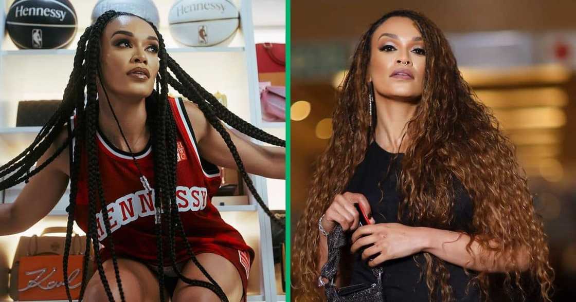 Pearl Thusi showed off her new hairstyle Pearl Thusi showed off her new hairstyle