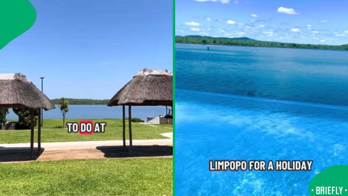 A screenshot of the viral TikTok video showing breathtaking views of the resort’s restaurant and surroundings A screenshot of the viral TikTok video showing breathtaking views of the resort’s restaurant and surroundings