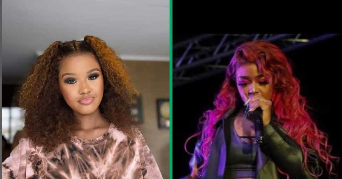 Babes Wodumo performed at EFF's event Babes Wodumo performed at EFF's event