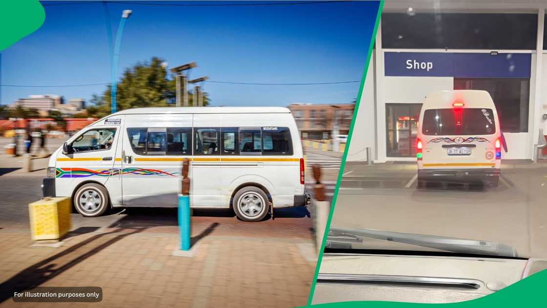 The taxi’s vibrant rainbow lights and an unusual musical reverse alarm caught the attention of onlookers The taxi’s vibrant rainbow lights and an unusual musical reverse alarm caught the attention of onlookers