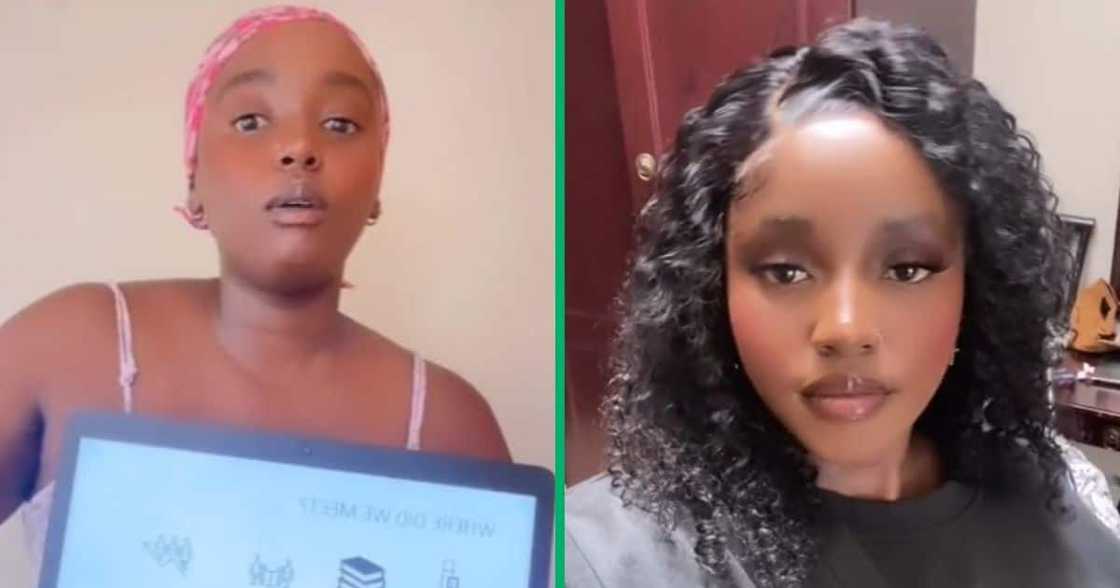 TikTok video of UFS student reviewing dating life in 2023