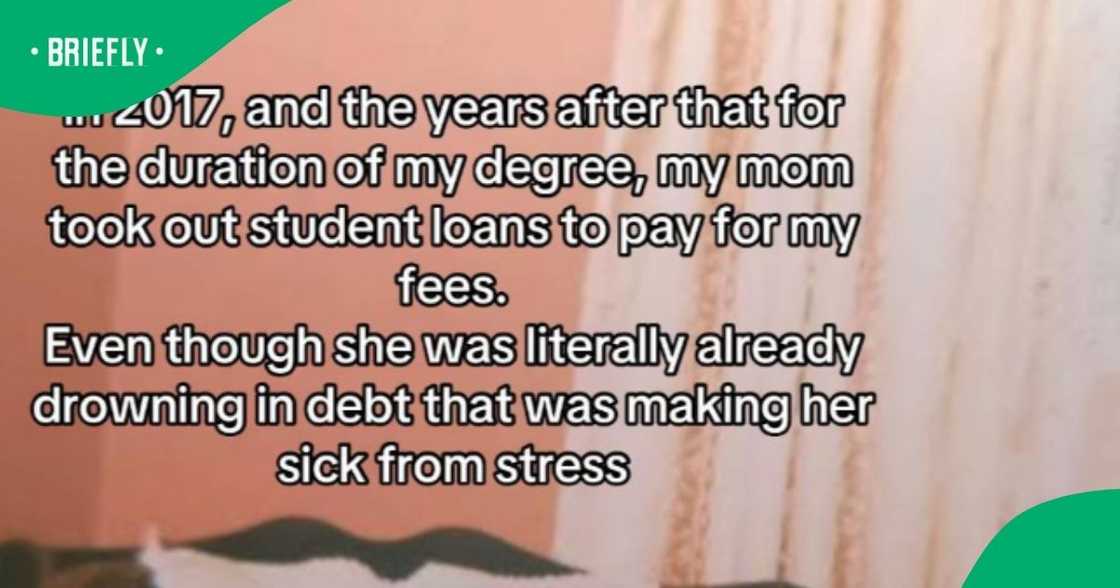 Lady shares lovely message about late mom Lady shares lovely message about late mom