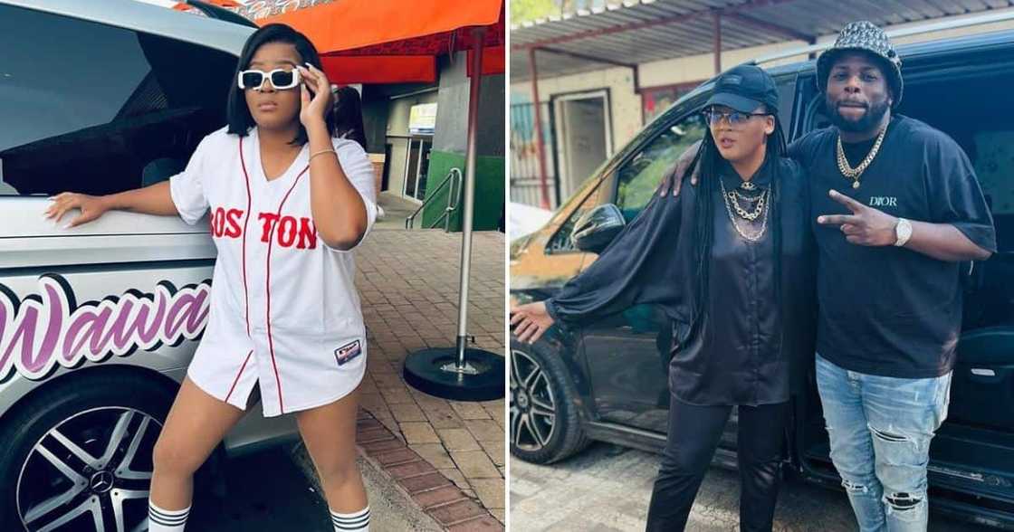 Lady Du appreciated DJ Maphorisa. Lady Du appreciated DJ Maphorisa.